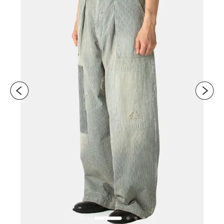 [BUNJANG] Capital Liberty Hickory Fatigue Pants / [3] 캐피탈 리버티 히코리 퍼티그 배기 팬츠