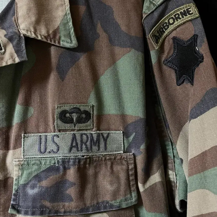 [BUNJANG] US Army Woodland Camo Jacket (105-110) / US ARMY 우드랜드 카모자켓(105~110)