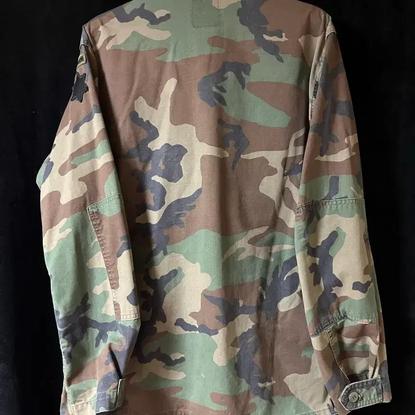 [BUNJANG] US Army Woodland Camo Jacket (105-110) / US ARMY 우드랜드 카모자켓(105~110)