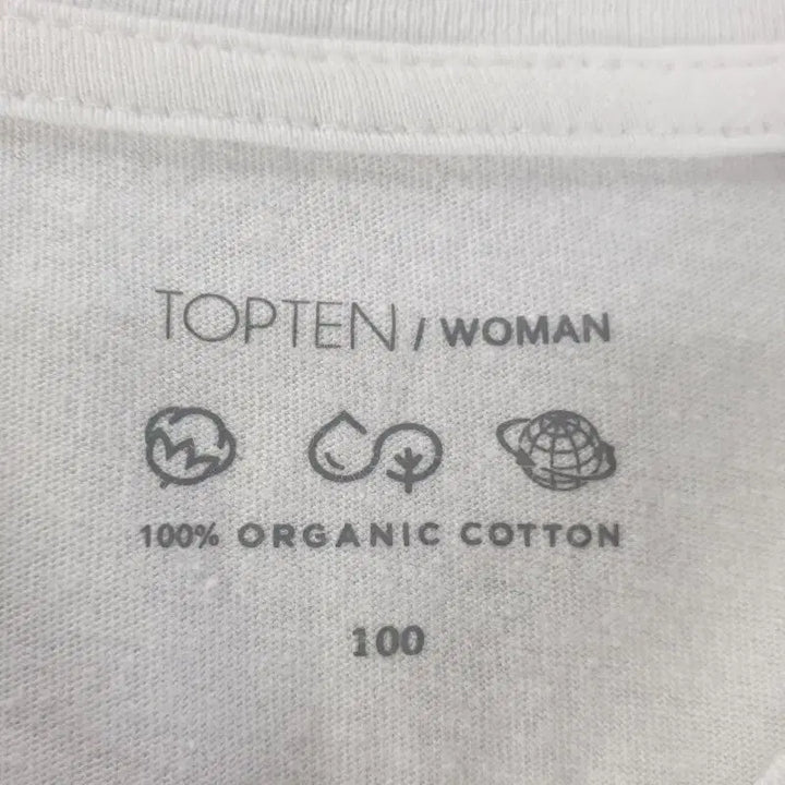 [SOLD OUT] 탑텐 여100 브이넥 반팔티 M6220