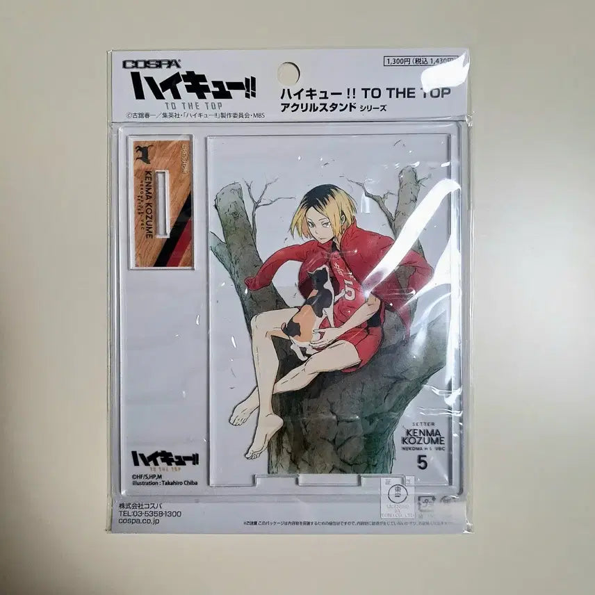 [BUNJANG] Haikyu Kenma Barefoot Acrylic Stand / 하이큐 맨발 아크릴 - 켄마 ver.