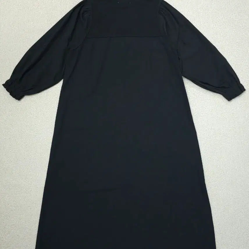 [BUNJANG] Samansa Mos2 Long Dress Black / (F)일본 Samansa Mos2 여성 롱 원피스 긴팔 블랙 W2950