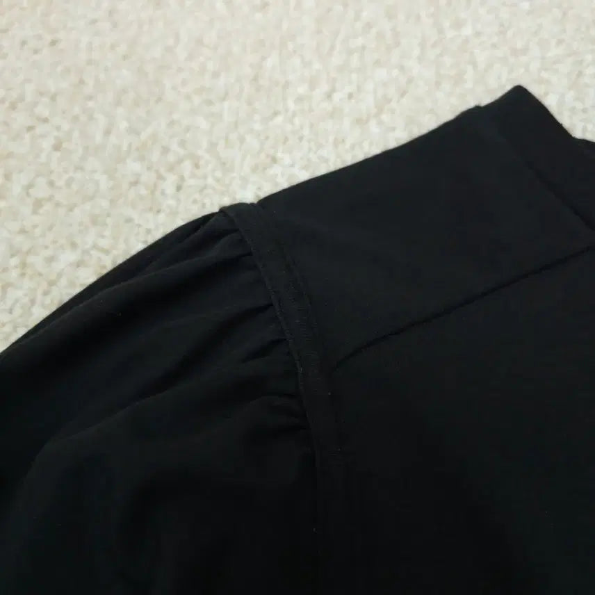 [BUNJANG] Samansa Mos2 Long Dress Black / (F)일본 Samansa Mos2 여성 롱 원피스 긴팔 블랙 W2950