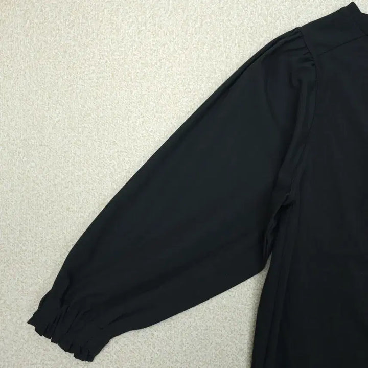 [BUNJANG] Samansa Mos2 Long Dress Black / (F)일본 Samansa Mos2 여성 롱 원피스 긴팔 블랙 W2950
