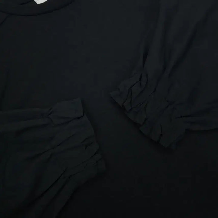 [BUNJANG] Samansa Mos2 Long Dress Black / (F)일본 Samansa Mos2 여성 롱 원피스 긴팔 블랙 W2950