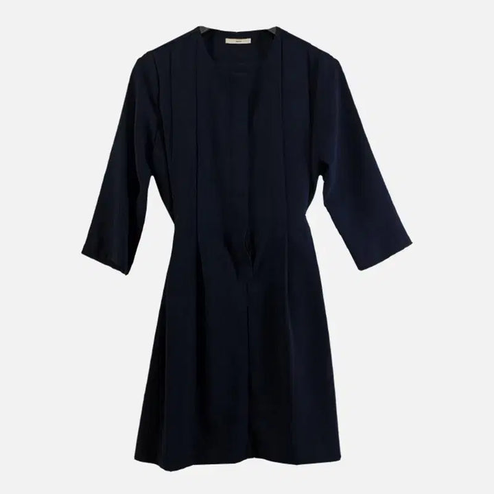 [BUNJANG] FREE Belted Dress Navy / 여FREE 벨트 원피스 네이비 M6226
