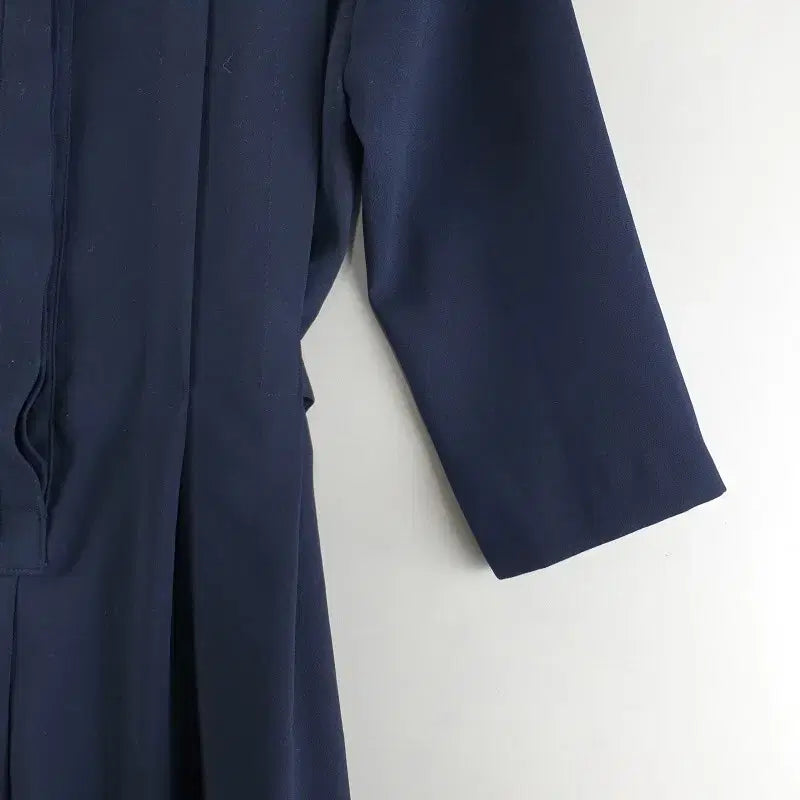 [BUNJANG] FREE Belted Dress Navy / 여FREE 벨트 원피스 네이비 M6226