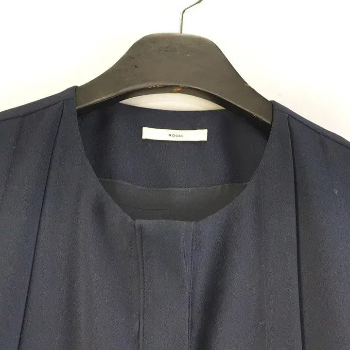 [BUNJANG] FREE Belted Dress Navy / 여FREE 벨트 원피스 네이비 M6226