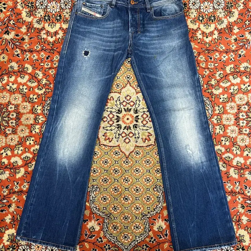 [BUNJANG] DIESEL ZATINY Blue Bootcut Flare Denim Pants / [30] DIESEL 디젤 자티니 블루 부츠컷 플레어 데님팬츠