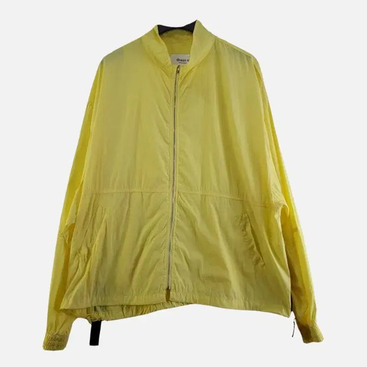 [BUNJANG] NamFree M6225 Windbreaker Jacket / 남FREE 바람막이 자켓 옐로우 M6225