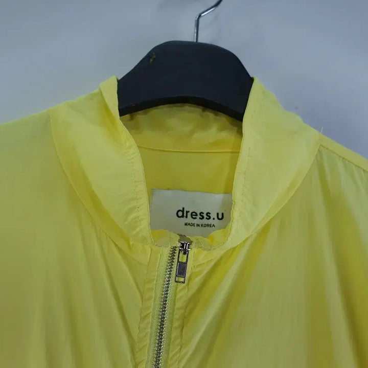 [BUNJANG] NamFree M6225 Windbreaker Jacket / 남FREE 바람막이 자켓 옐로우 M6225