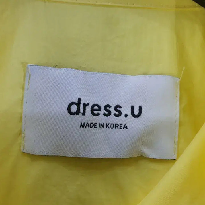 [BUNJANG] NamFree M6225 Windbreaker Jacket / 남FREE 바람막이 자켓 옐로우 M6225
