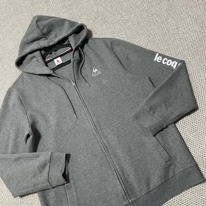 [BUNJANG] Le Coq Sportif Hooded Zip-Up Jacket / 2XL 르꼬끄 후드집업 자켓 B.7516