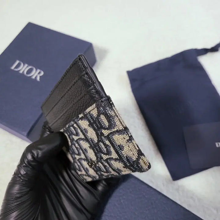 [BUNJANG] Dior Oblique Card Holder Wallet / [새상품급/풀구성] 디올 오블리크 카드홀더 카드지갑