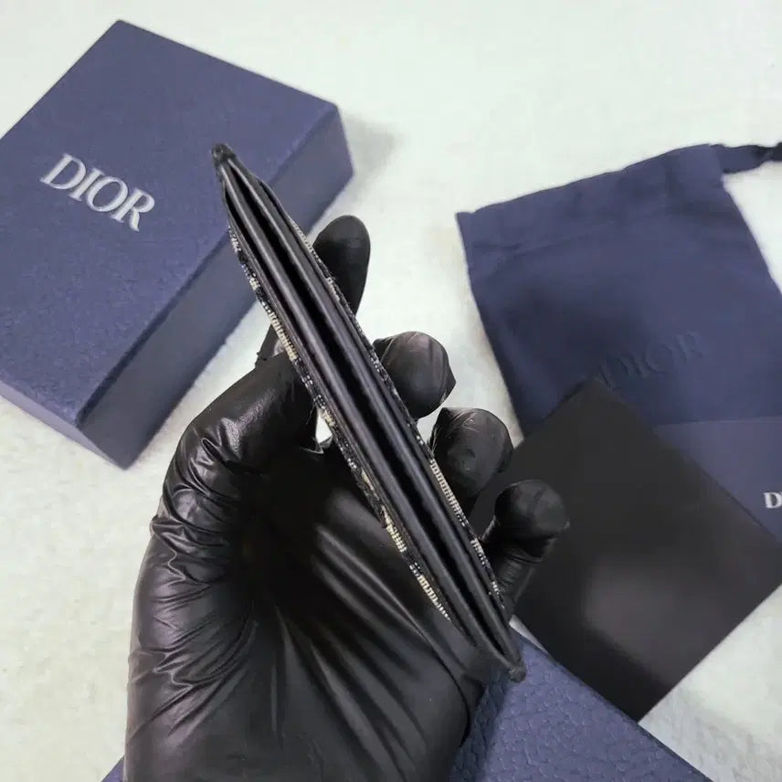 [BUNJANG] Dior Oblique Card Holder Wallet / [새상품급/풀구성] 디올 오블리크 카드홀더 카드지갑