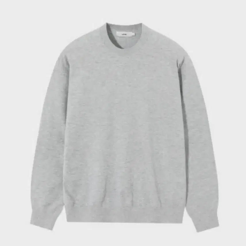 [BUNJANG] LeHar Everyday Crewneck Knit Gray M / 르아르 에브리데이 크루넥 니트 그레이 M