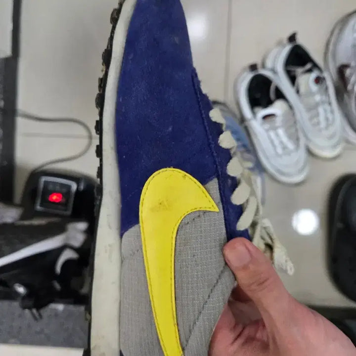 [BUNJANG] Nike Free Montreal Racer Vintage Blue Sneakers / 나이키 프리 몬트리올 레이서 빈티지 블루 255mm