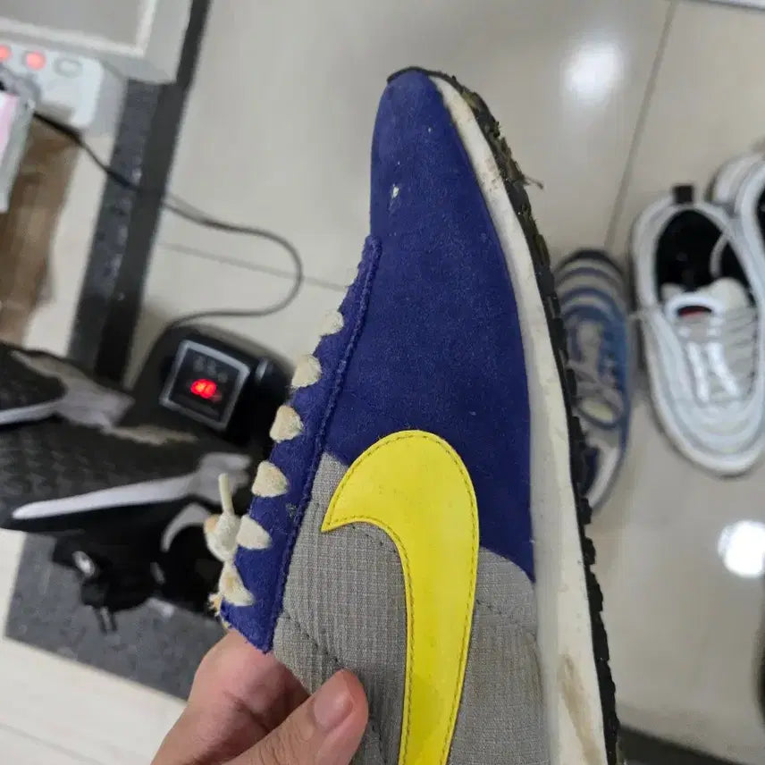 [BUNJANG] Nike Free Montreal Racer Vintage Blue Sneakers / 나이키 프리 몬트리올 레이서 빈티지 블루 255mm