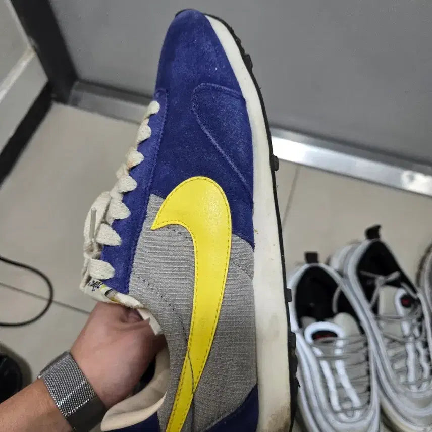 [BUNJANG] Nike Free Montreal Racer Vintage Blue Sneakers / 나이키 프리 몬트리올 레이서 빈티지 블루 255mm