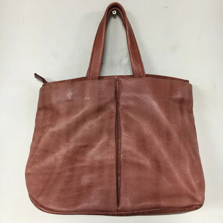 [BUNJANG] ISAE Natural Cowhide Tote Bag / ISAE 이새 천연 소가죽 토트백