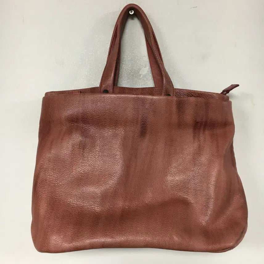 [BUNJANG] ISAE Natural Cowhide Tote Bag / ISAE 이새 천연 소가죽 토트백