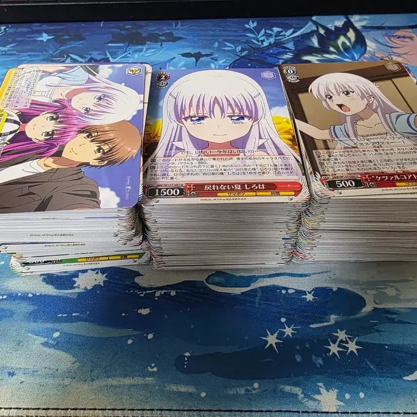 [BUNJANG] Weiss Schwarz Summer Pockets Normal Cards / 바이스슈발츠 summer pokets(섬포) 12박스양 노말카드