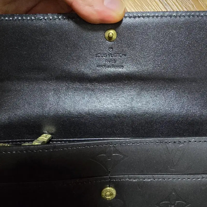 [BUNJANG] Louis Vuitton Monogram Matte Long Wallet / 루이비통 모노그램  무광  장지갑   단품  정품