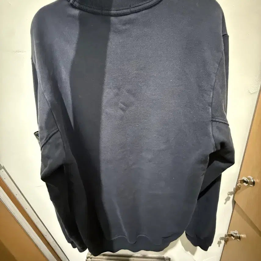 [BUNJANG] Stone Island Navy Washed Crewneck XL / 스톤아일랜드 네이비 맨투맨 XL