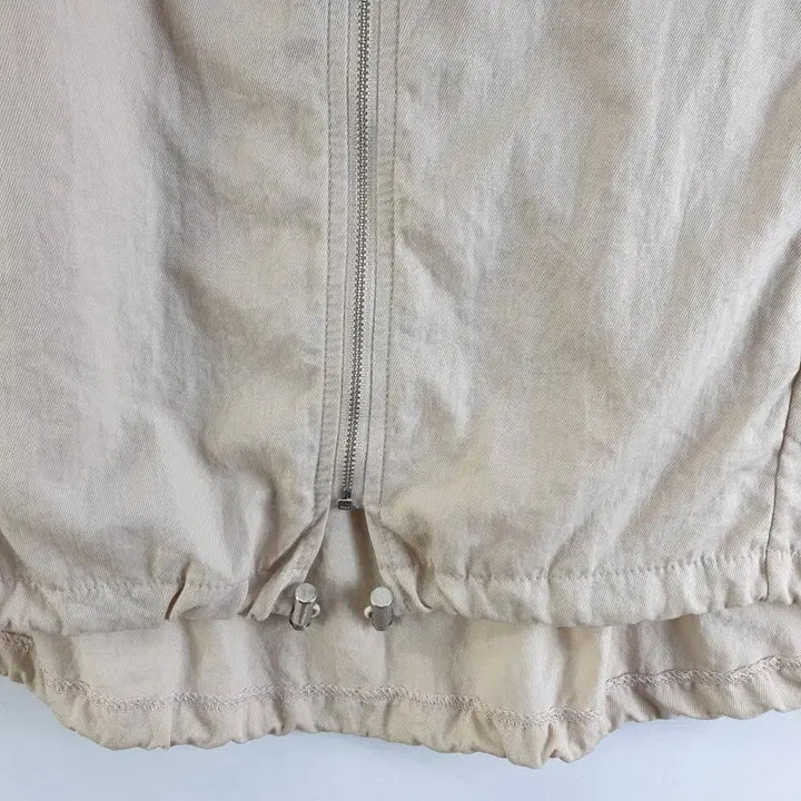 [SOLD OUT] 여FREE 후드 조끼 베이지 M6248