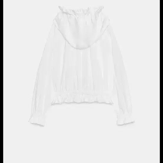 [SOLD OUT] 자라 프릴 지퍼 재킷 L