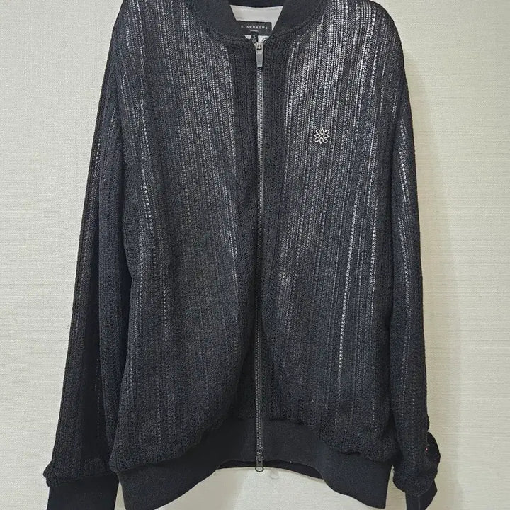 [BUNJANG] Saint Enders Black Sheer Bomber Jacket / 세인트엔듀르스 블랙 시스루 봄버 자켓
