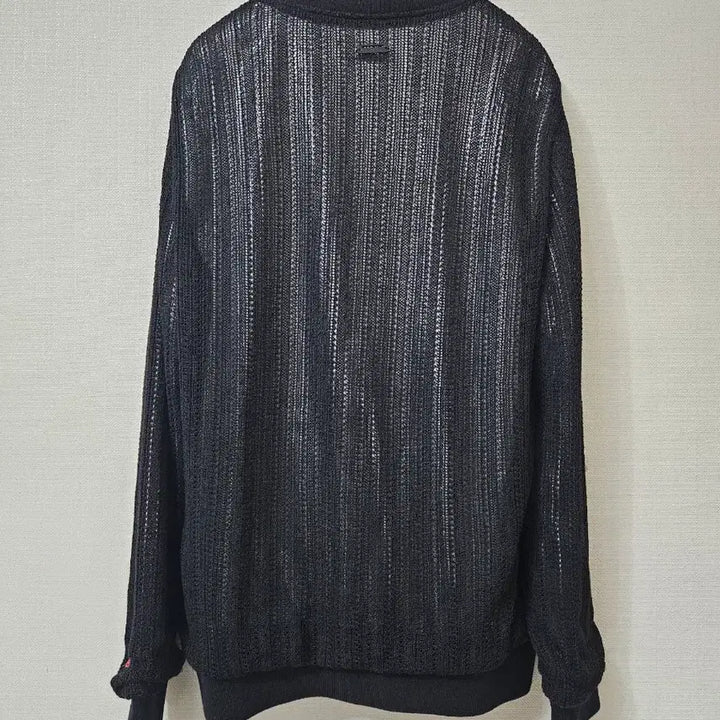 [BUNJANG] Saint Enders Black Sheer Bomber Jacket / 세인트엔듀르스 블랙 시스루 봄버 자켓
