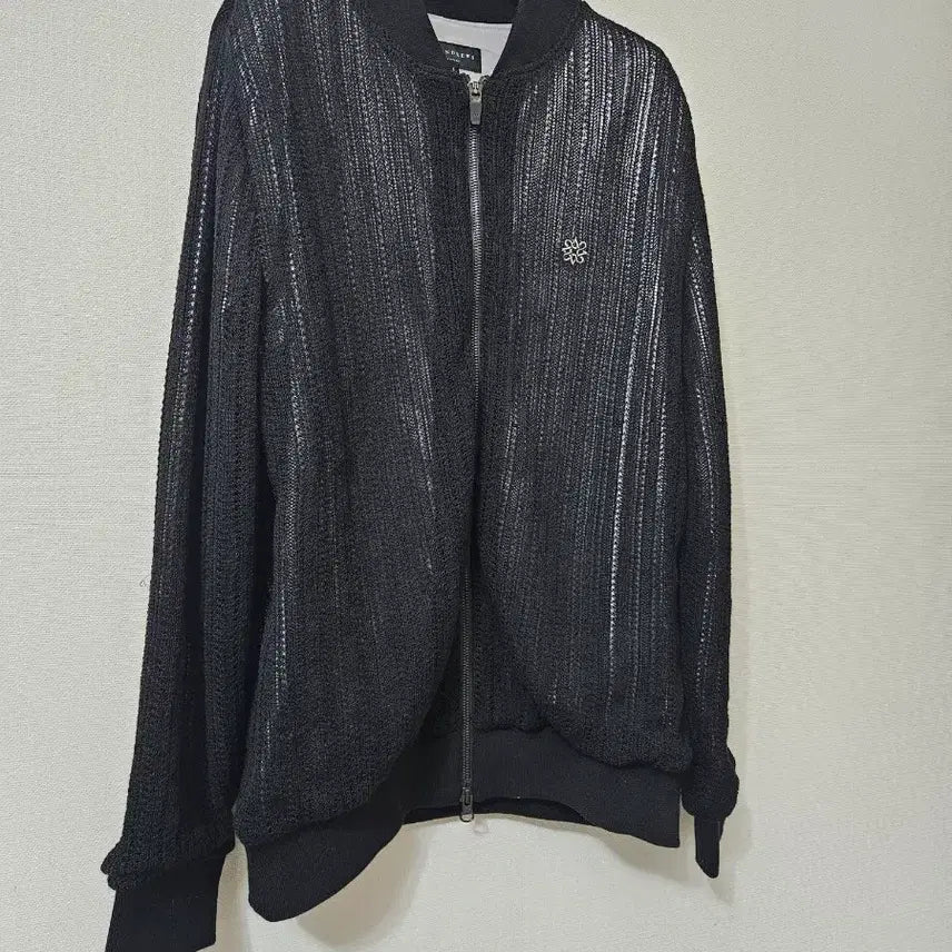 [BUNJANG] Saint Enders Black Sheer Bomber Jacket / 세인트엔듀르스 블랙 시스루 봄버 자켓