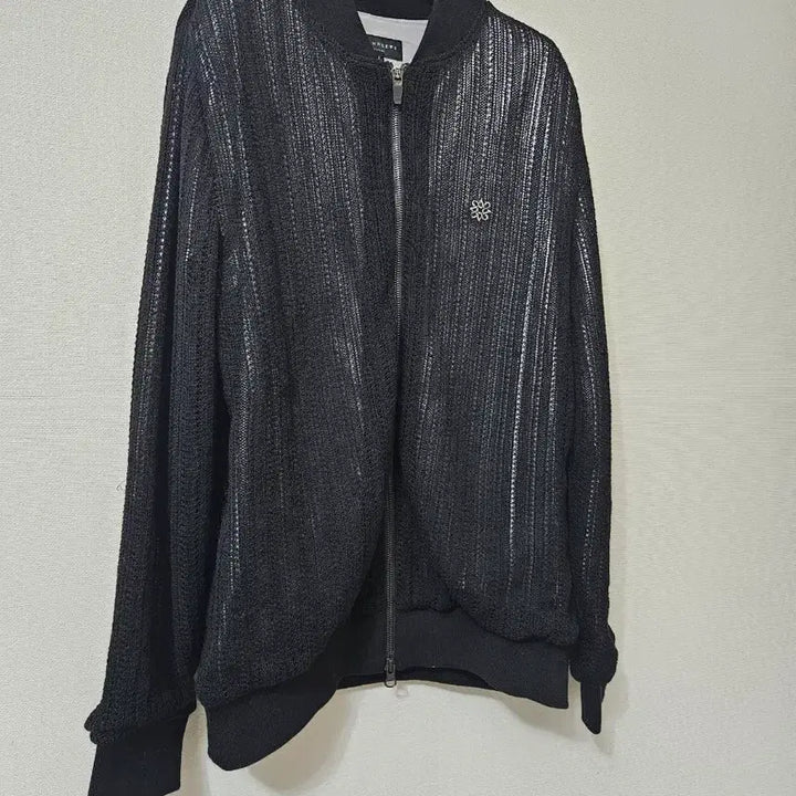 [BUNJANG] Saint Enders Black Sheer Bomber Jacket / 세인트엔듀르스 블랙 시스루 봄버 자켓