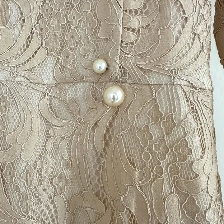 [BUNJANG] Hans Style Lace Premium Dress / 텍달린상품) 한스스타일 레이스 고급 원피스 S
