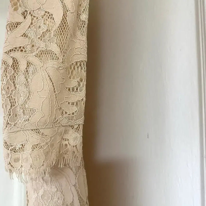 [BUNJANG] Hans Style Lace Premium Dress / 텍달린상품) 한스스타일 레이스 고급 원피스 S