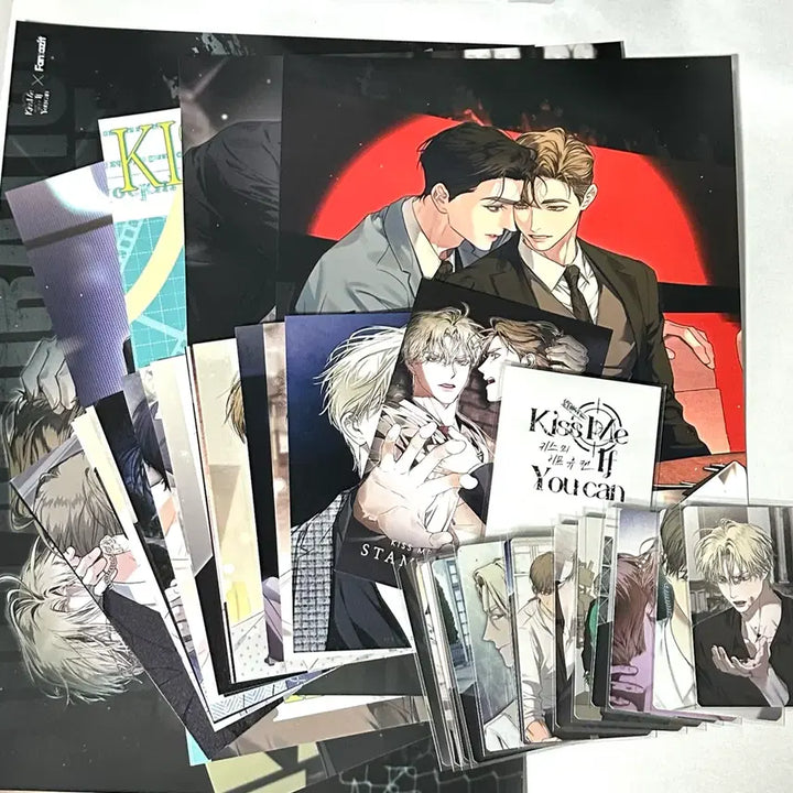 [SOLD OUT] 판타지트 키스미이프유캔 특전 포스터 엽서 증사 스탬프 포토카드