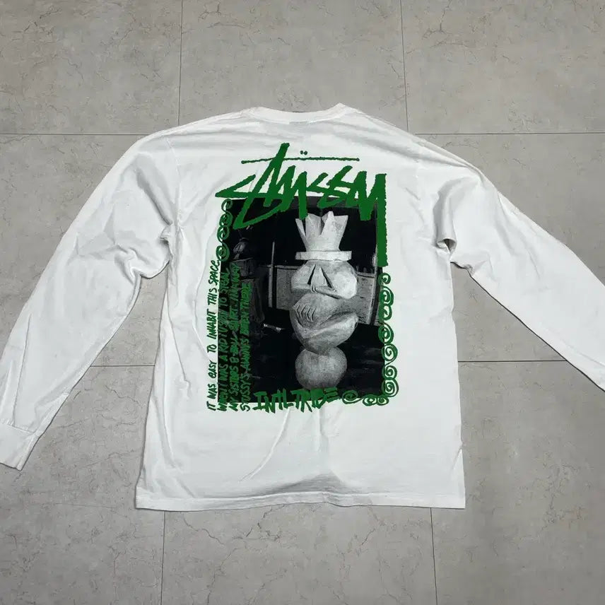 [BUNJANG] Stussy Landin Long Sleeve Shirt / 스투시 란딘 롱슬리브