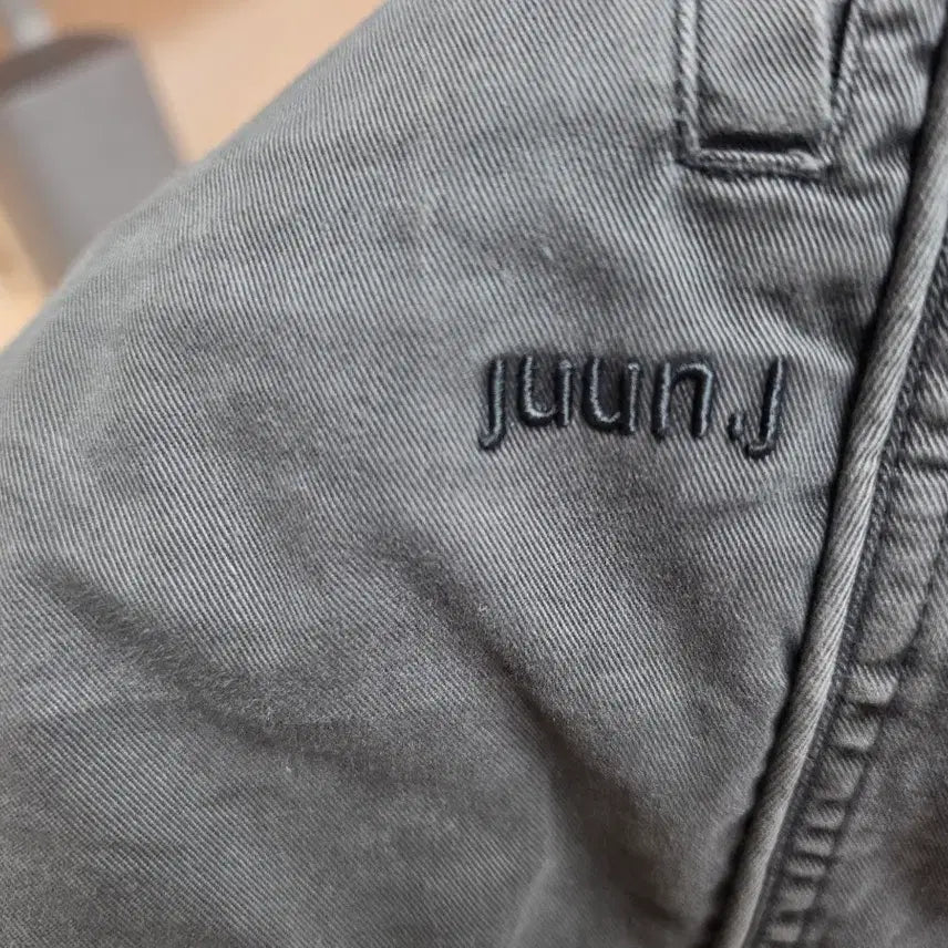 [BUNJANG] Juun.J Cotton Jogger Pants Charcoal / 준지 코튼조거팬츠(48) 100사이즈