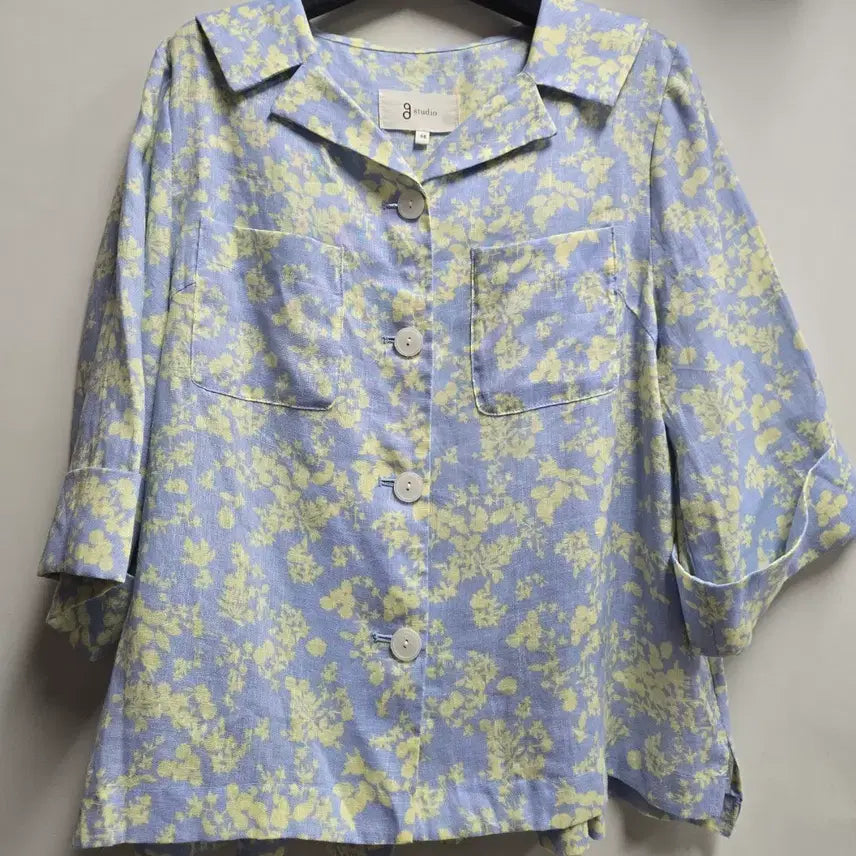 [BUNJANG] G Studio Linen Pleated Jacket Size 66 / g스튜디오 린넨 플리츠 자켓 66