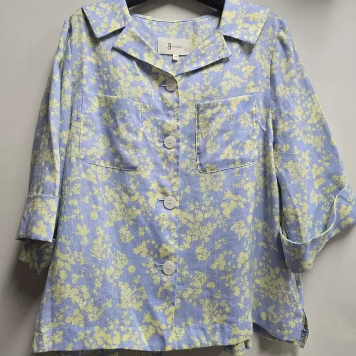 [BUNJANG] G Studio Linen Pleated Jacket Size 66 / g스튜디오 린넨 플리츠 자켓 66