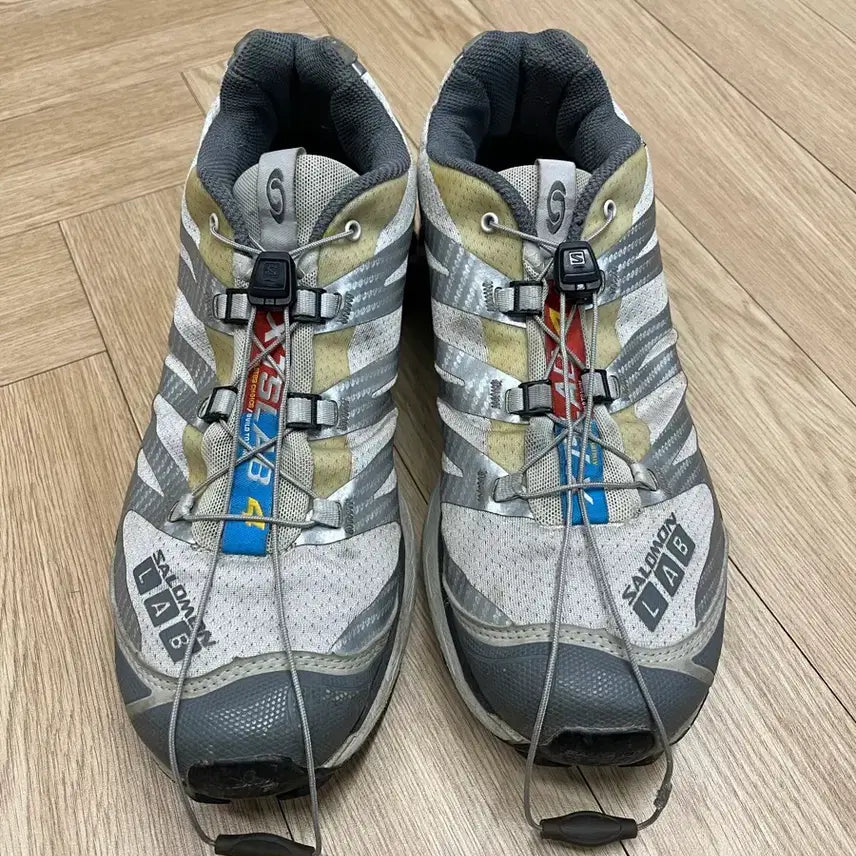 [BUNJANG] Salomon XT-4 Silver Metallic Sneakers / 살로몬 xt-4 실버 매탈릭 280