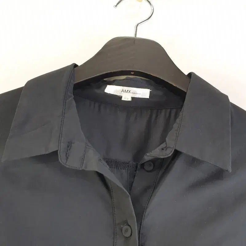 [BUNJANG] Vintage M6237 Navy Shirt / 여77사이즈 셔츠 네이비 M6237