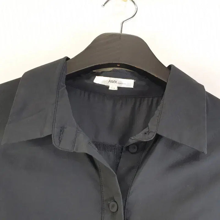 [BUNJANG] Vintage M6237 Navy Shirt / 여77사이즈 셔츠 네이비 M6237