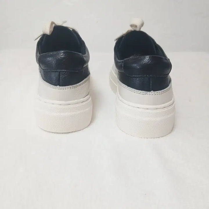 [SOLD OUT] (7) 식스핏 검&amp;흰 스니커즈230mm