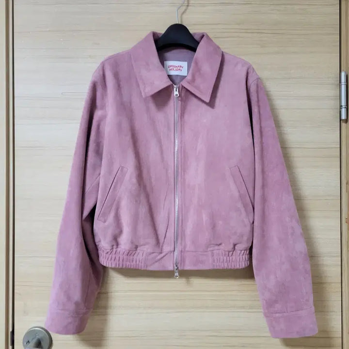 [BUNJANG] Ordinary Holiday Suede Blouson Jacket / 오디너리 홀리데이 스웨이드 블루종 자켓 점퍼