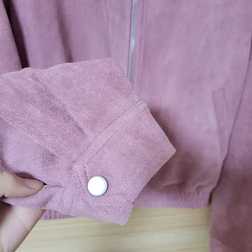 [BUNJANG] Ordinary Holiday Suede Blouson Jacket / 오디너리 홀리데이 스웨이드 블루종 자켓 점퍼