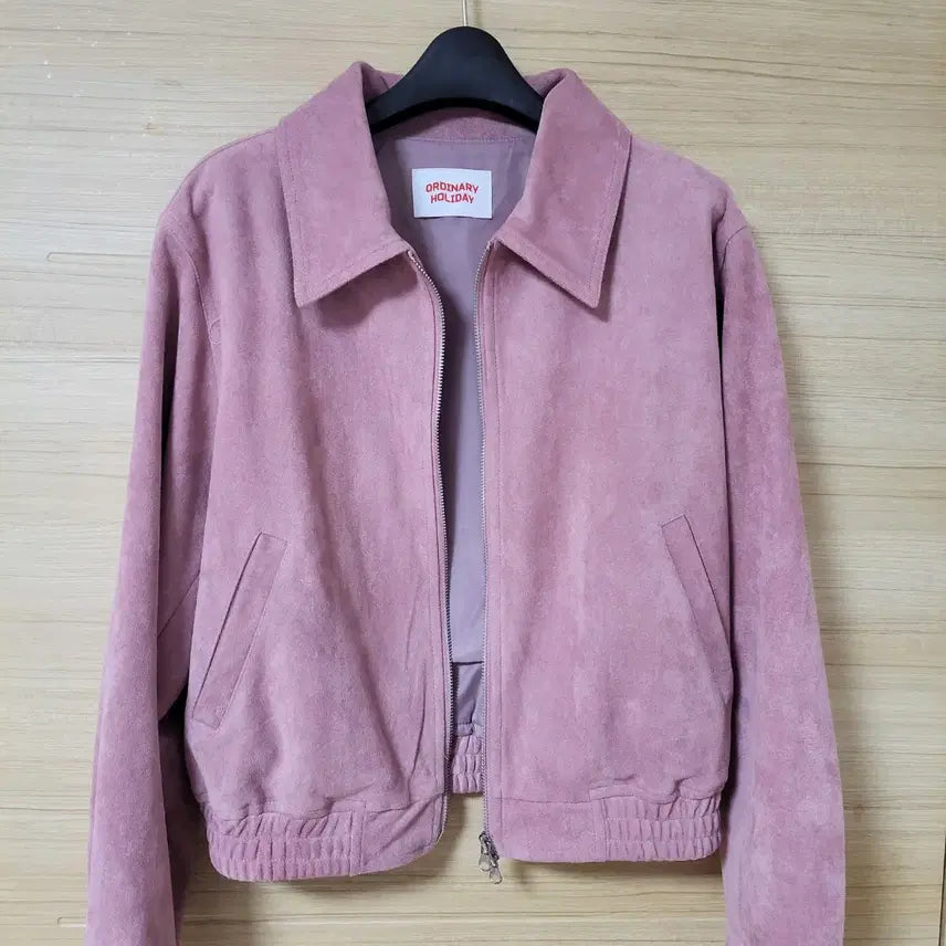 [BUNJANG] Ordinary Holiday Suede Blouson Jacket / 오디너리 홀리데이 스웨이드 블루종 자켓 점퍼