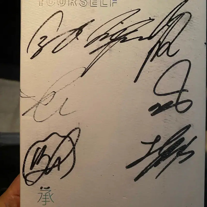 [SOLD OUT] [BUNJANG] BTS (Bangtan Sonyeondan) 7-Member Signed CD / 방탄 7명 싸인cd