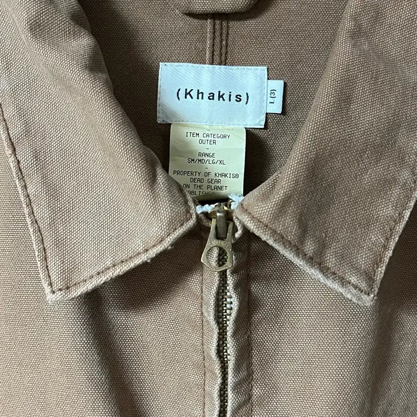 [SOLD OUT] 카키스 OD DUCK jacket 브라운 워크자켓 L